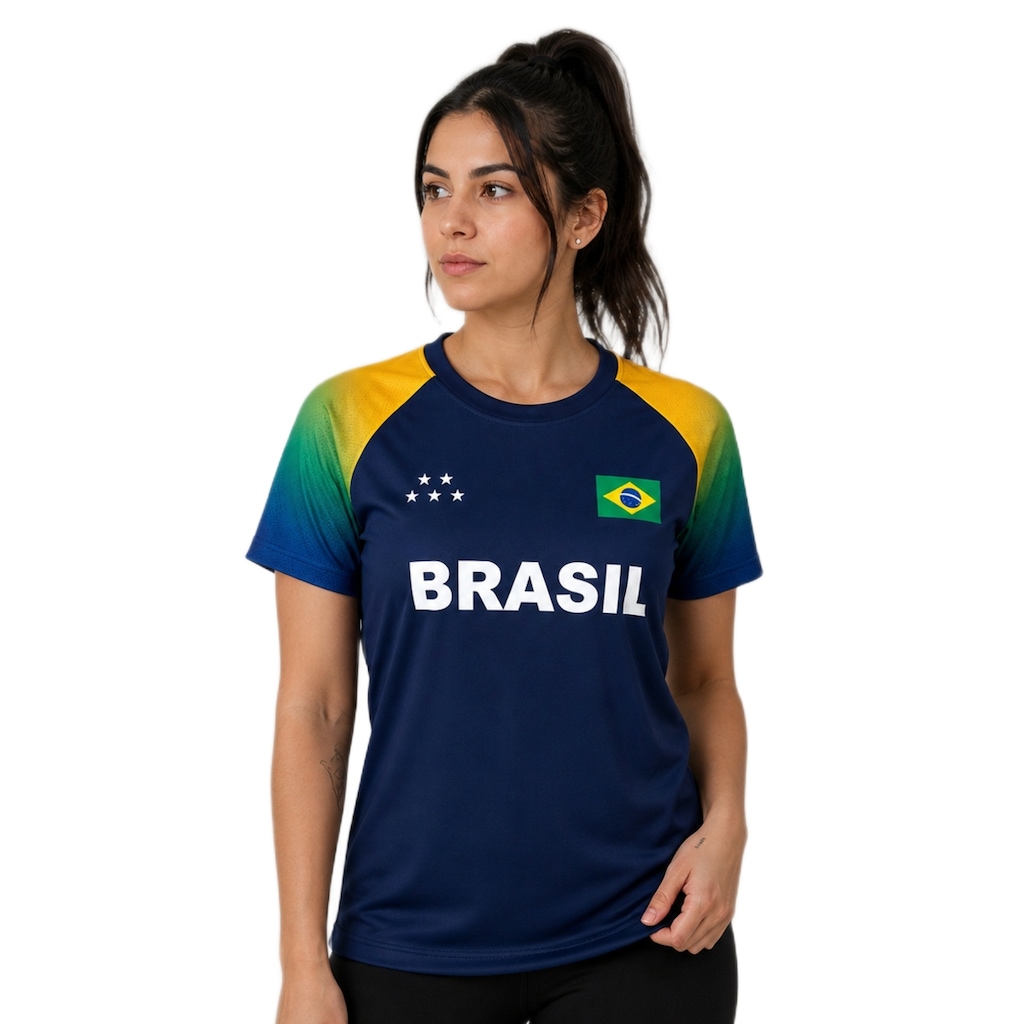 Imagem 3 do produto Camisa do Brasil Amazônica Braziline - Feminina