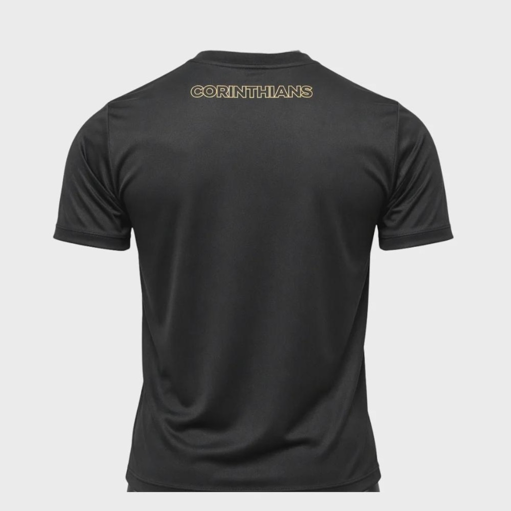 Imagem 4 do produto Camiseta do Corinthians Logo Bordado Coimbra - Masculina