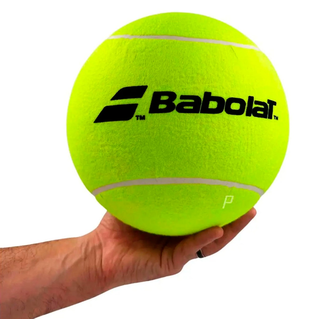 Imagem 2 do produto Bola de Tênis Média Babolat Jumbo para Autógrafo