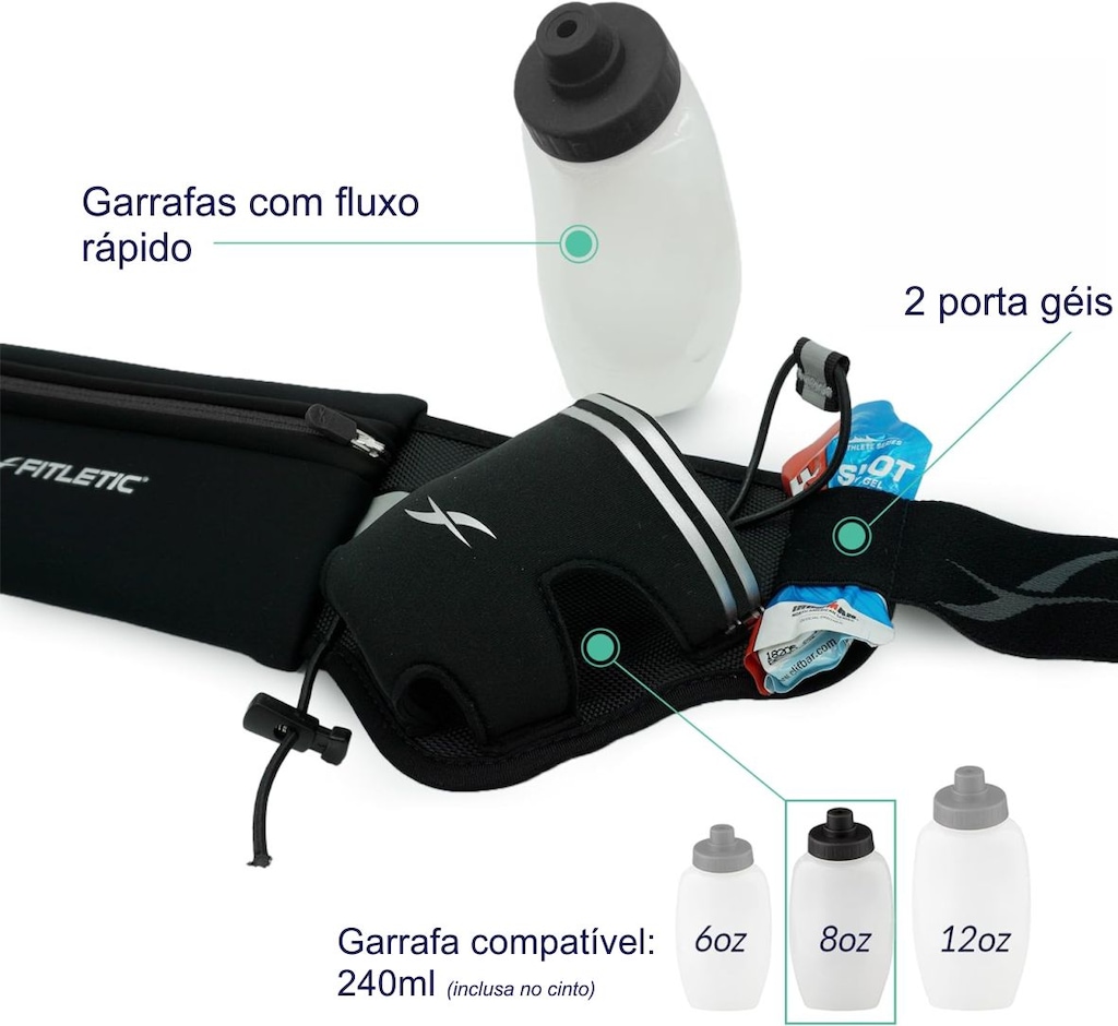 Imagem 4 do produto Cinto de Hidratação Hydra 16 Fitletic