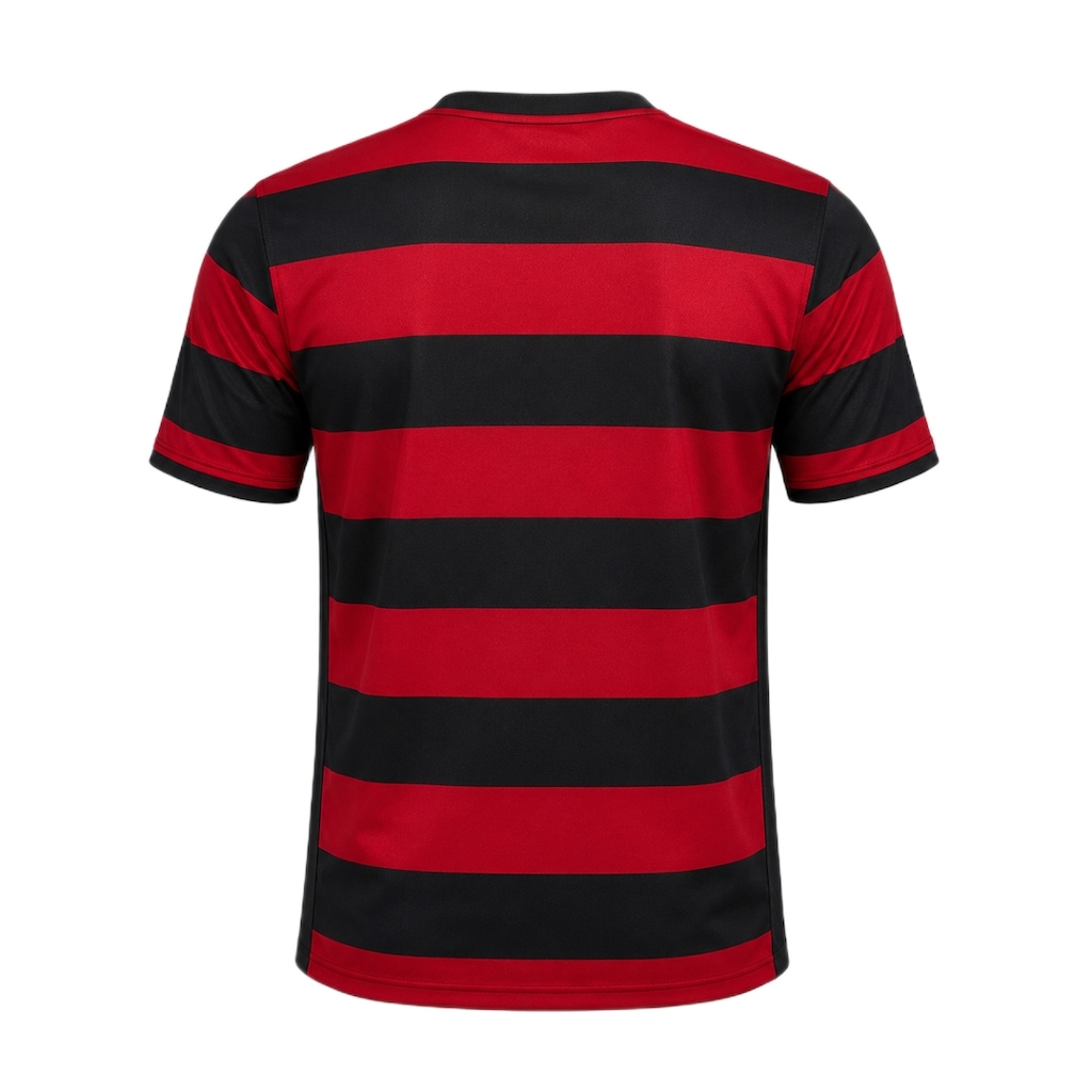 Imagem 2 do produto Camisa do Flamengo Rubro Negro Listrada Coimbra - Masculina