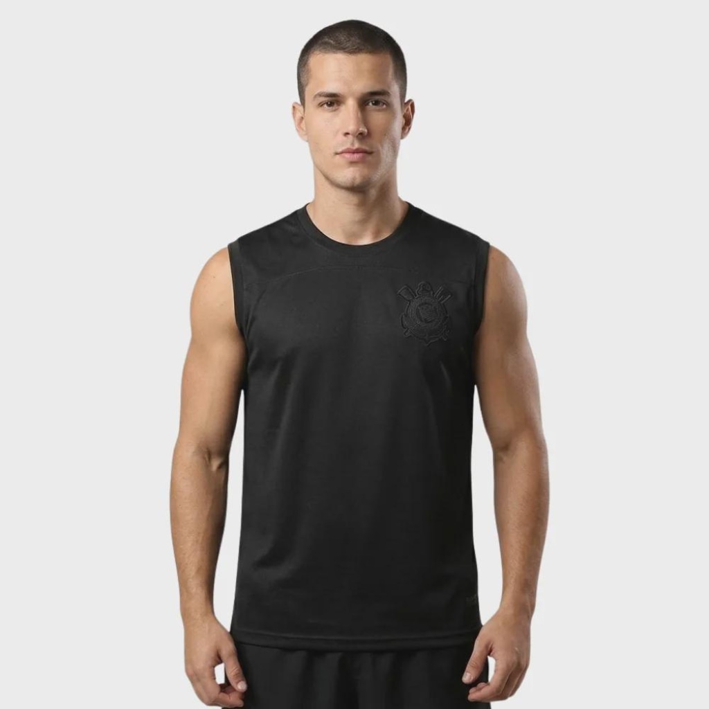 Imagem 2 do produto Regata do Corinthians Coimbra Dry Logo - Masculina