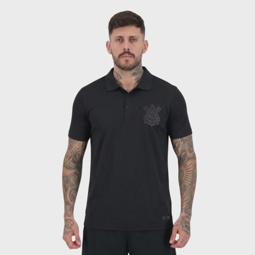 Imagem 2 do produto Polo do Corinthians Coimbra Classic - Masculina