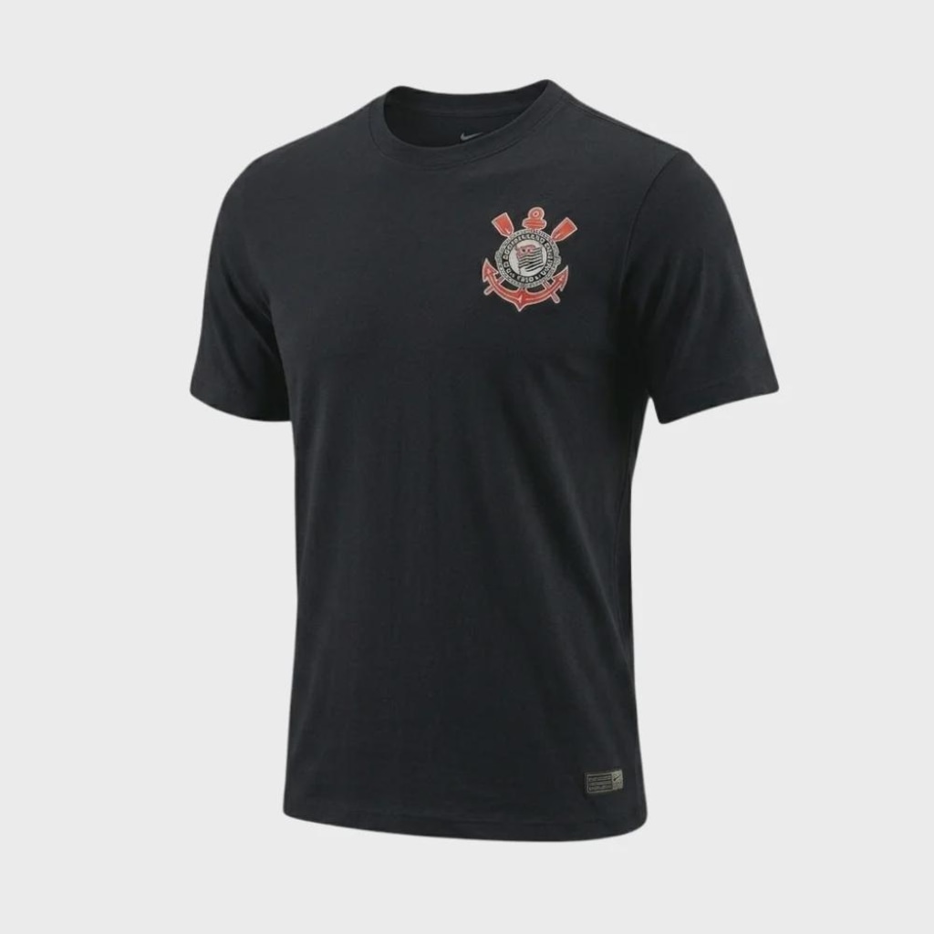 Imagem 2 do produto Camiseta do Corinthians Coimbra Fitness Raglan - Masculina