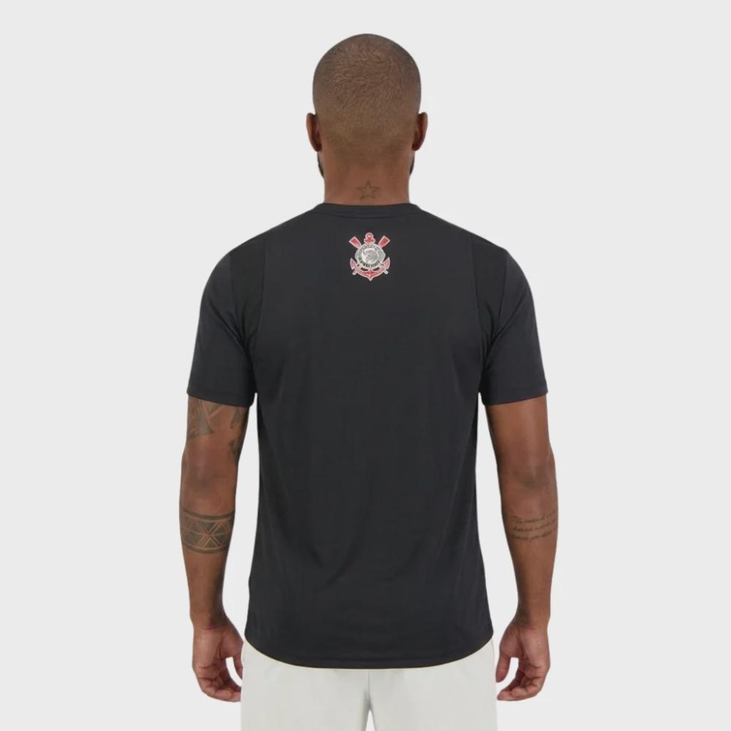 Imagem 3 do produto Camiseta do Corinthians Coimbra Fitness Raglan - Masculina