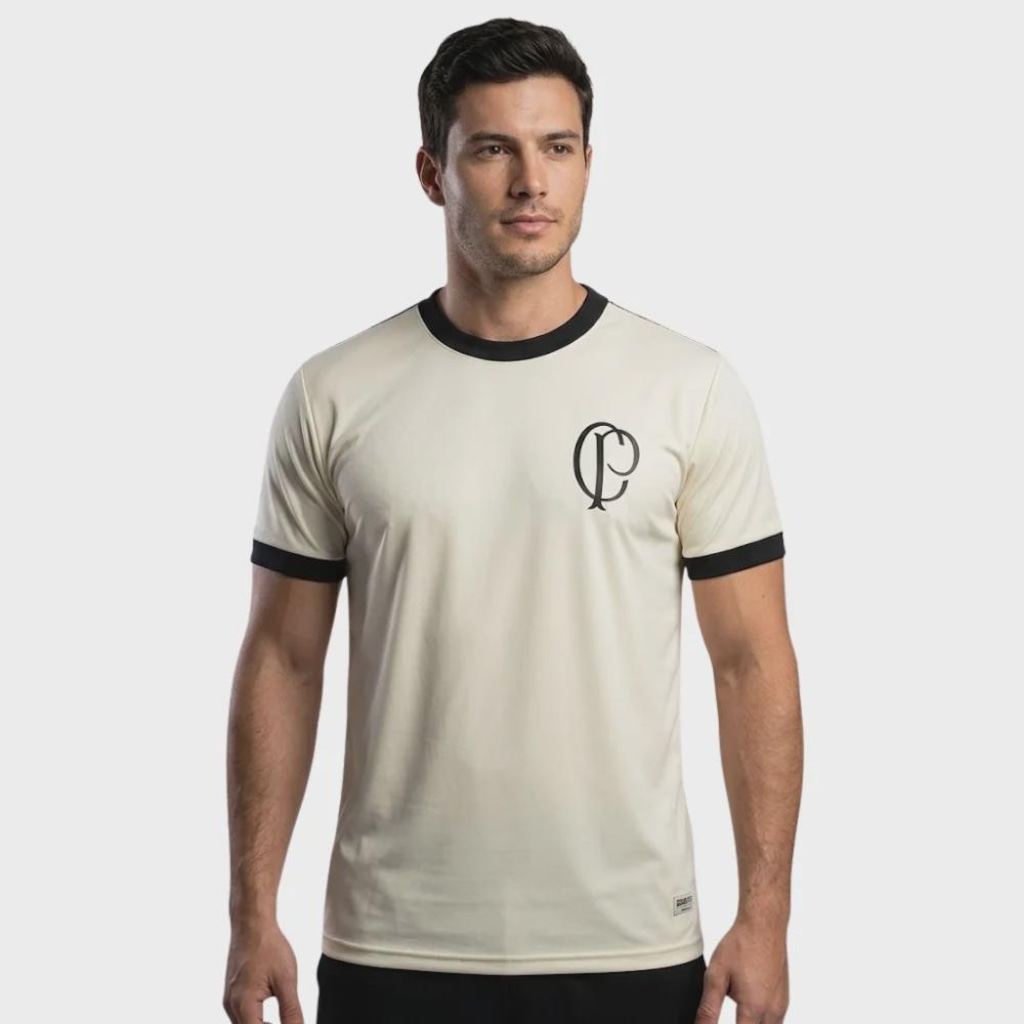 Imagem 2 do produto Camiseta do Corinthians Coimbra Logo CP - Masculina