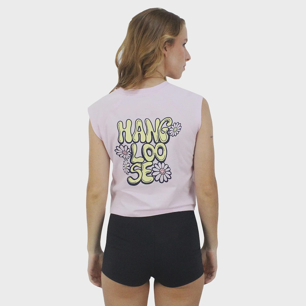 Imagem 2 do produto Cropped Hang Loose Flowers - Feminino