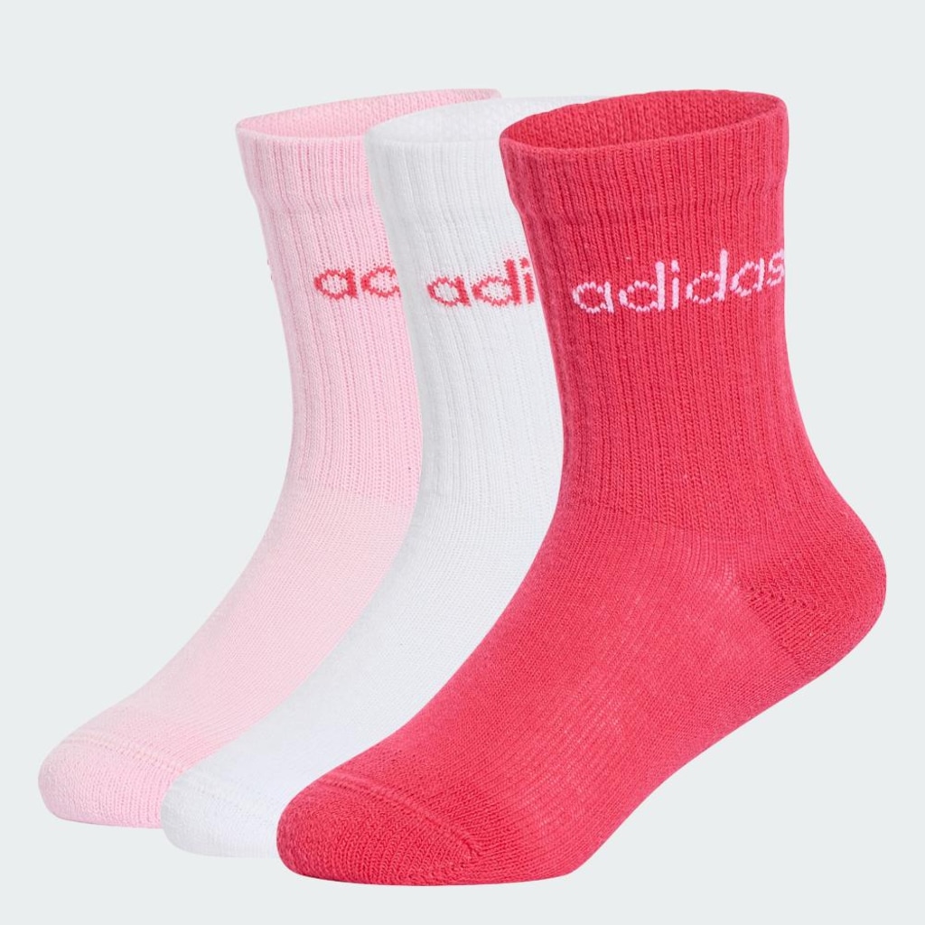 Imagem 2 do produto Meia adidas Linear - 3 Pares - Infantil