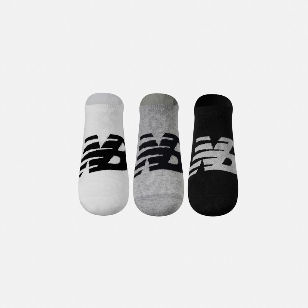 Imagem 3 do produto Meia New Balance Invisível Unissex - 3 Pares