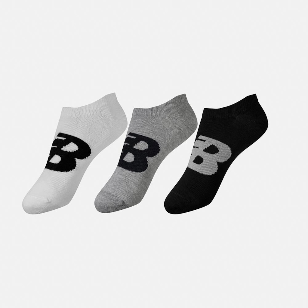 Imagem 4 do produto Meia New Balance Invisível Unissex - 3 Pares