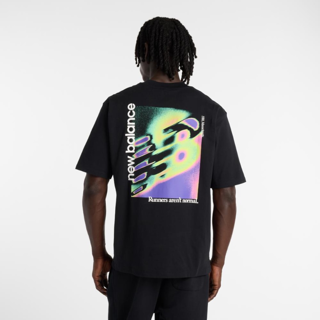 Imagem 3 do produto Camiseta New Balance Neon Heat Map Masculina
