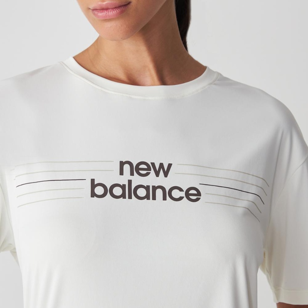 Imagem 5 do produto Camiseta New Balance Linear Performance Feminina