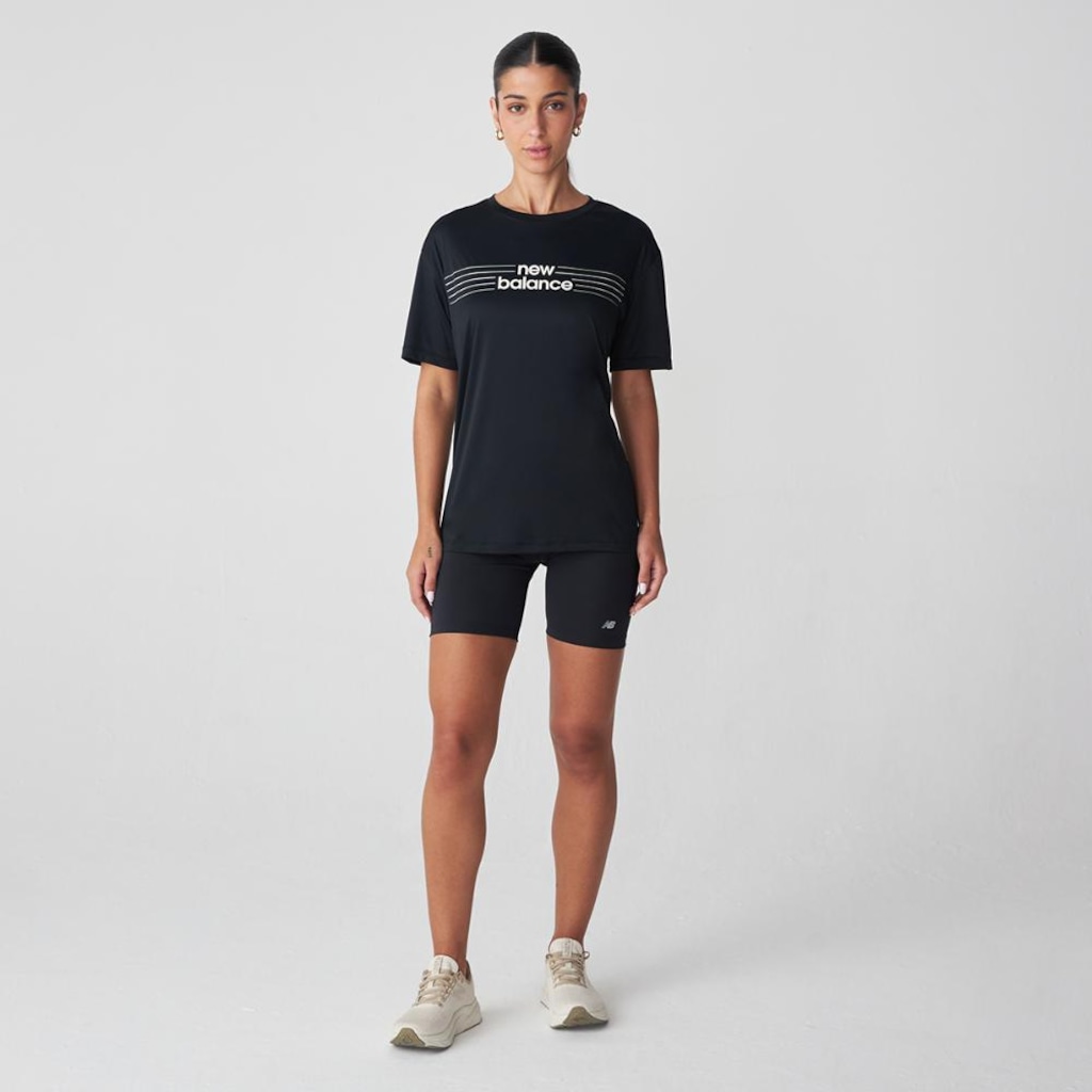 Imagem 3 do produto Camiseta New Balance Linear Performance Feminina