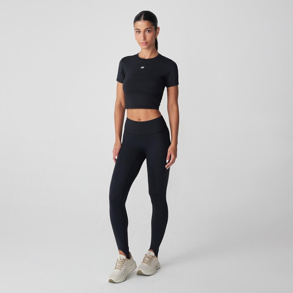 Imagem 3 do produto Blusa Cropped New Balance Harmony Rib Performance Feminina