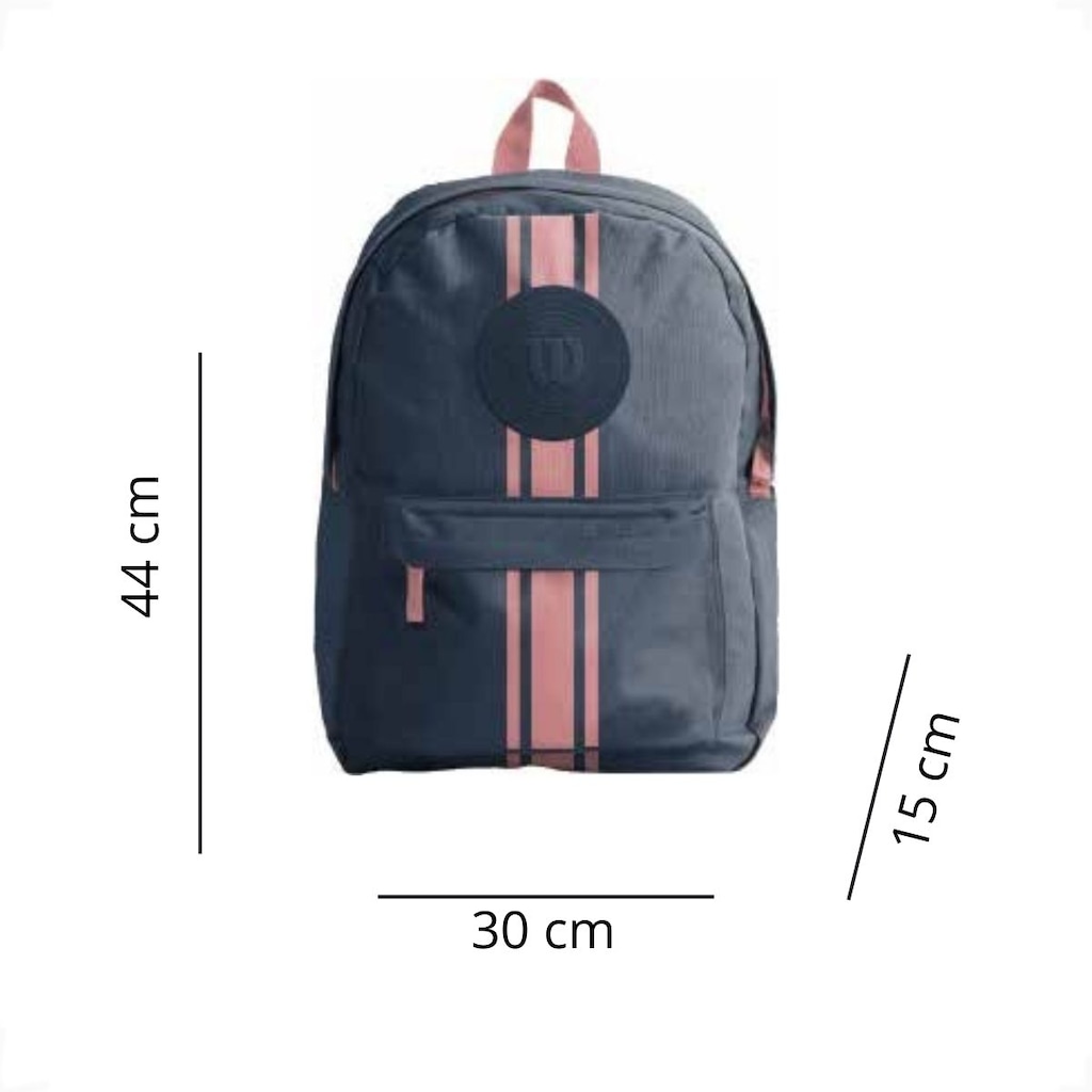 Imagem 2 do produto Mochila Casual Wilson Zipper Em Metal - 25 Litros