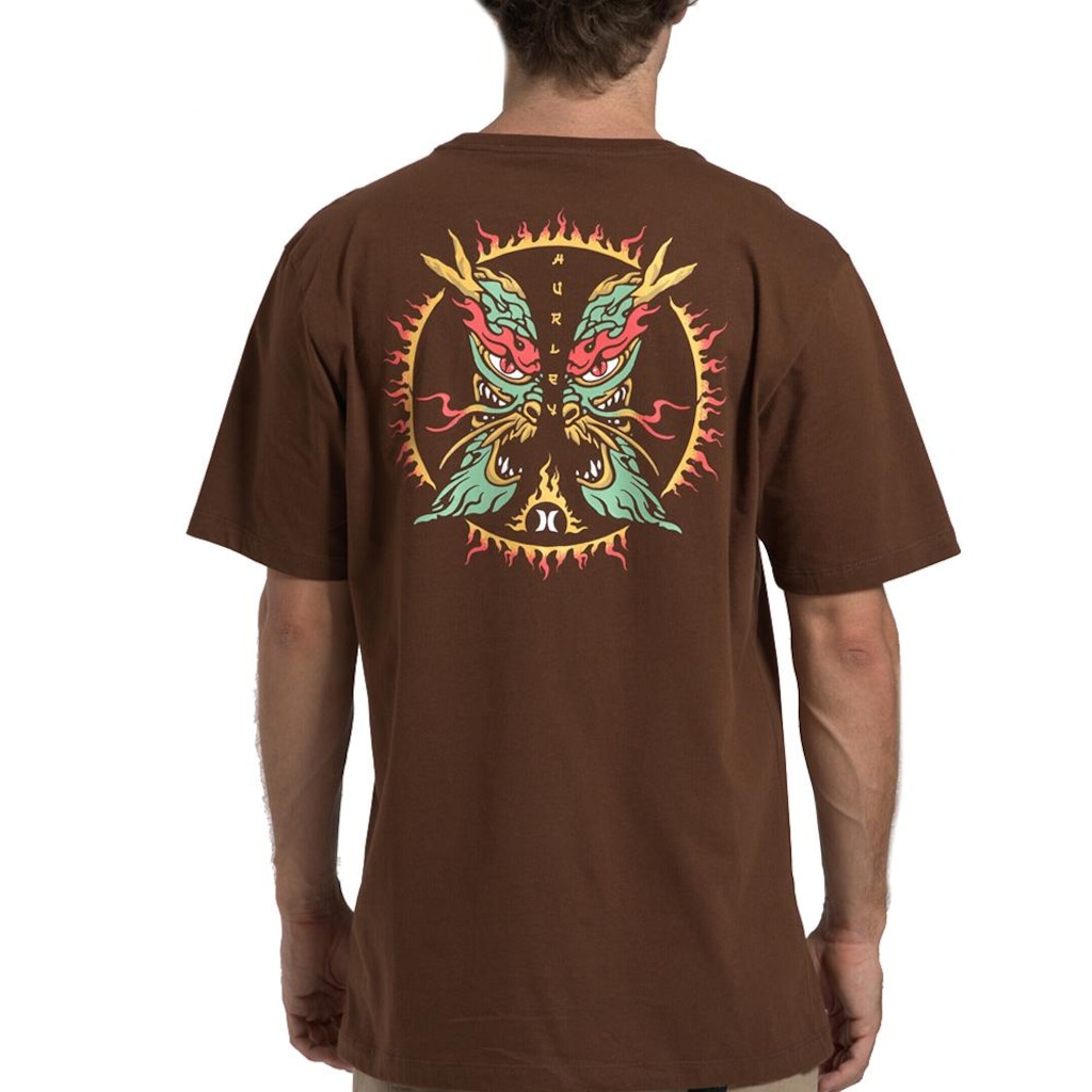 Imagem 2 do produto Camiseta Hurley Dragon WT26 Masculina