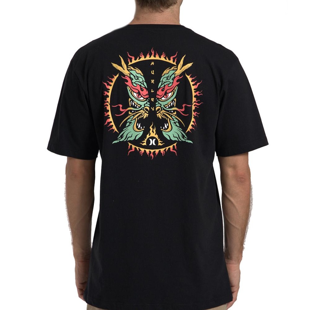 Imagem 2 do produto Camiseta Hurley Dragon WT26 Masculina