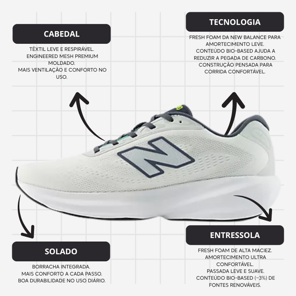 Imagem 5 do produto Tênis Masculino New Balance 680 V9