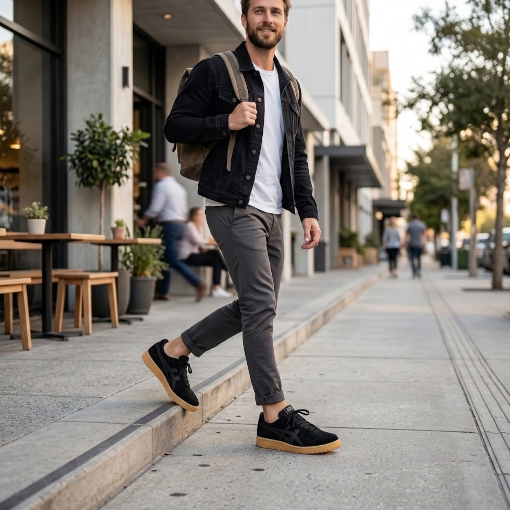 Imagem 4 do produto Tênis Masculino Asics Japan S Camurça