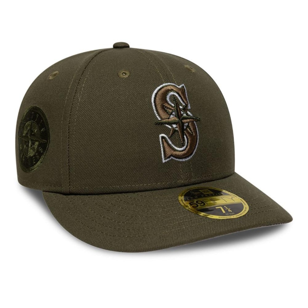 Imagem 3 do produto Bone New Era 59FIFTY Low Profile MLB Seattle Mariners New Era Masculino