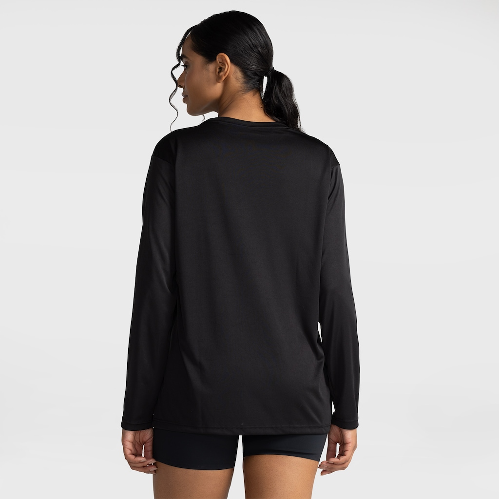 Imagem 2 do produto Camiseta ML Dry Lisa Proteção Solar Treino Feminina