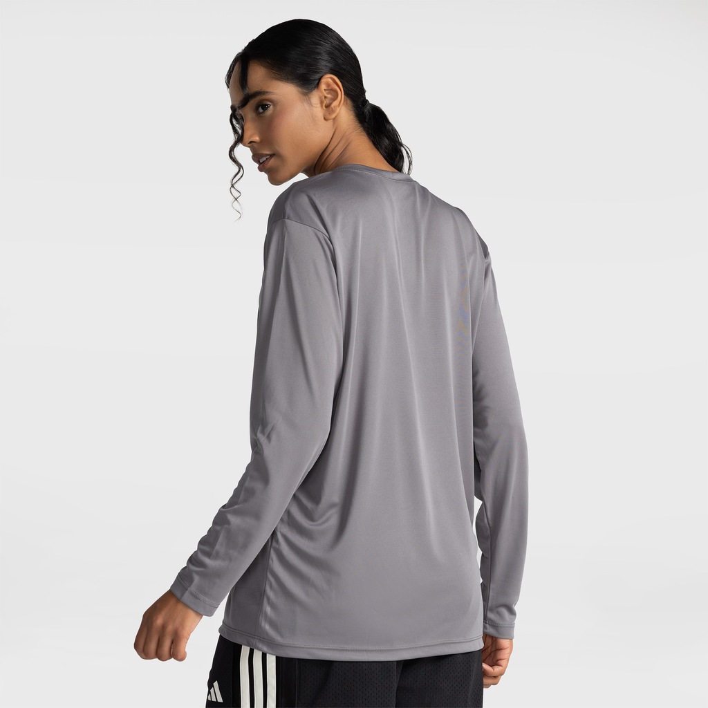 Imagem 2 do produto Camiseta ML Dry Lisa Proteção Solar Treino Feminina