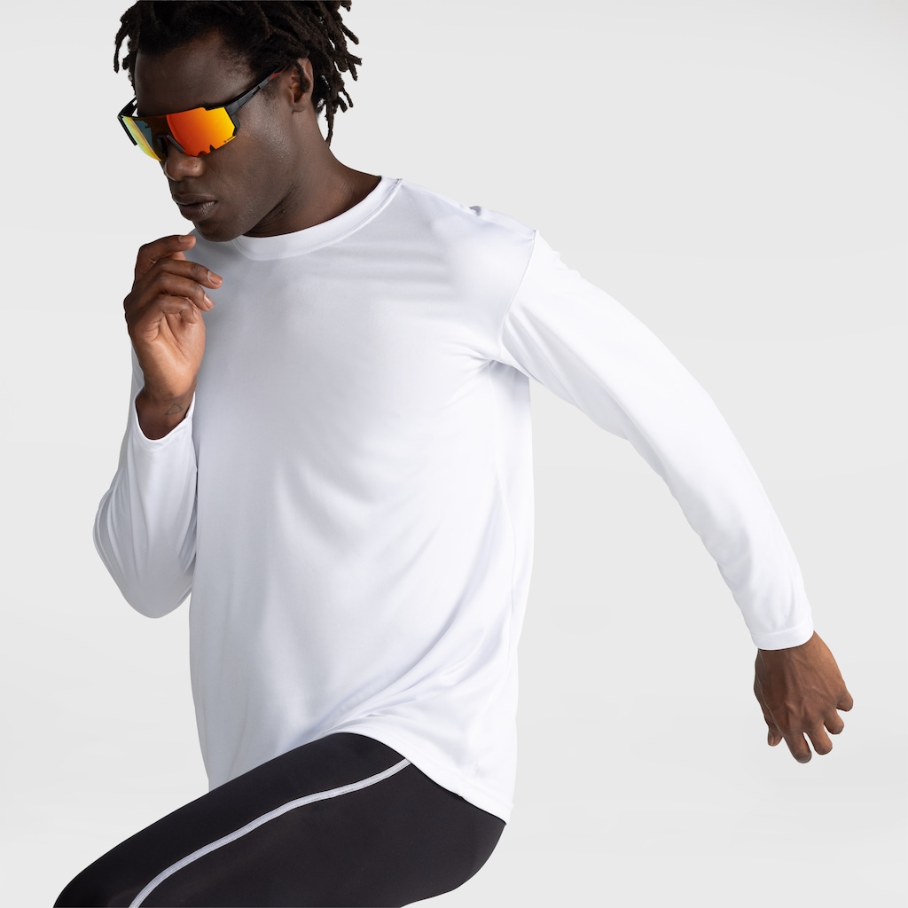 Imagem 2 do produto Camiseta Manga Longa Dry Lisa Treino Praia Masculino