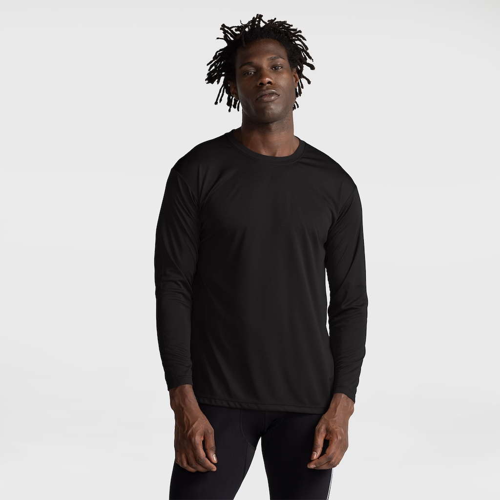 Imagem 2 do produto Camiseta Manga Longa Dry Lisa Treino Praia Masculino