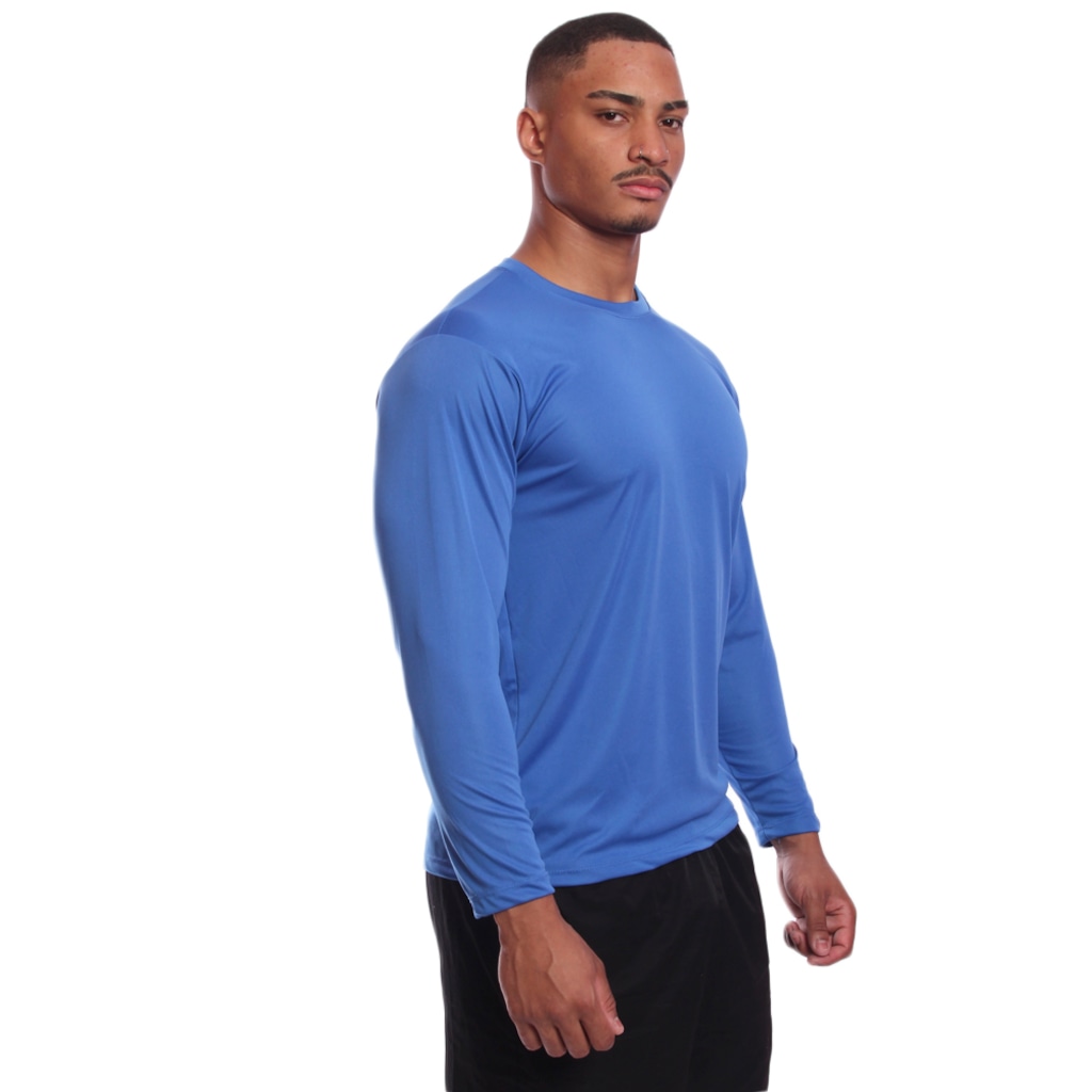 Imagem 2 do produto Camiseta Manga Longa Dry Lisa Treino Praia Masculino