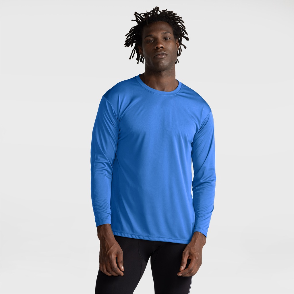 Imagem 2 do produto Camiseta Manga Longa Dry Lisa Treino Praia Masculino