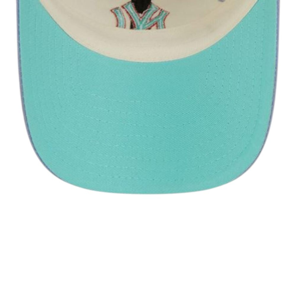 Imagem 4 do produto Boné Adulto New Era Lavender Flowers New York Yankees Aba Curva