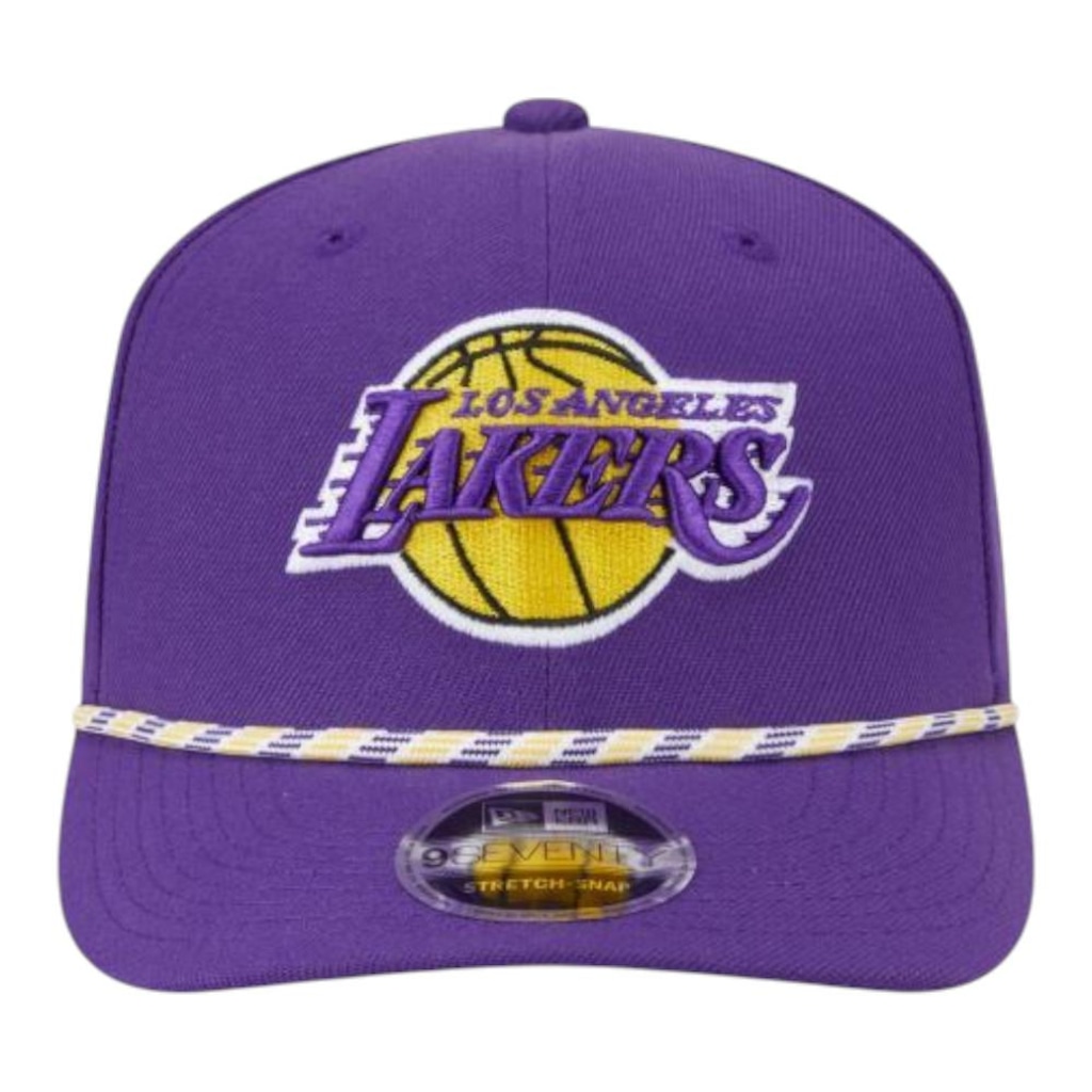 Imagem 2 do produto Boné Adulto New Era 970ss Multi Rope Los Angeles Lakers Aba Curva