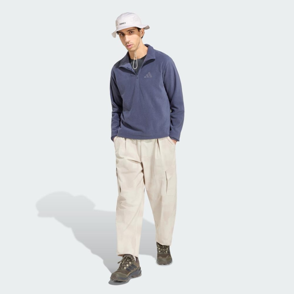 Imagem 4 do produto Jaqueta Fleece Meio Zíper adidas Terrex Multi Essentials Masculina