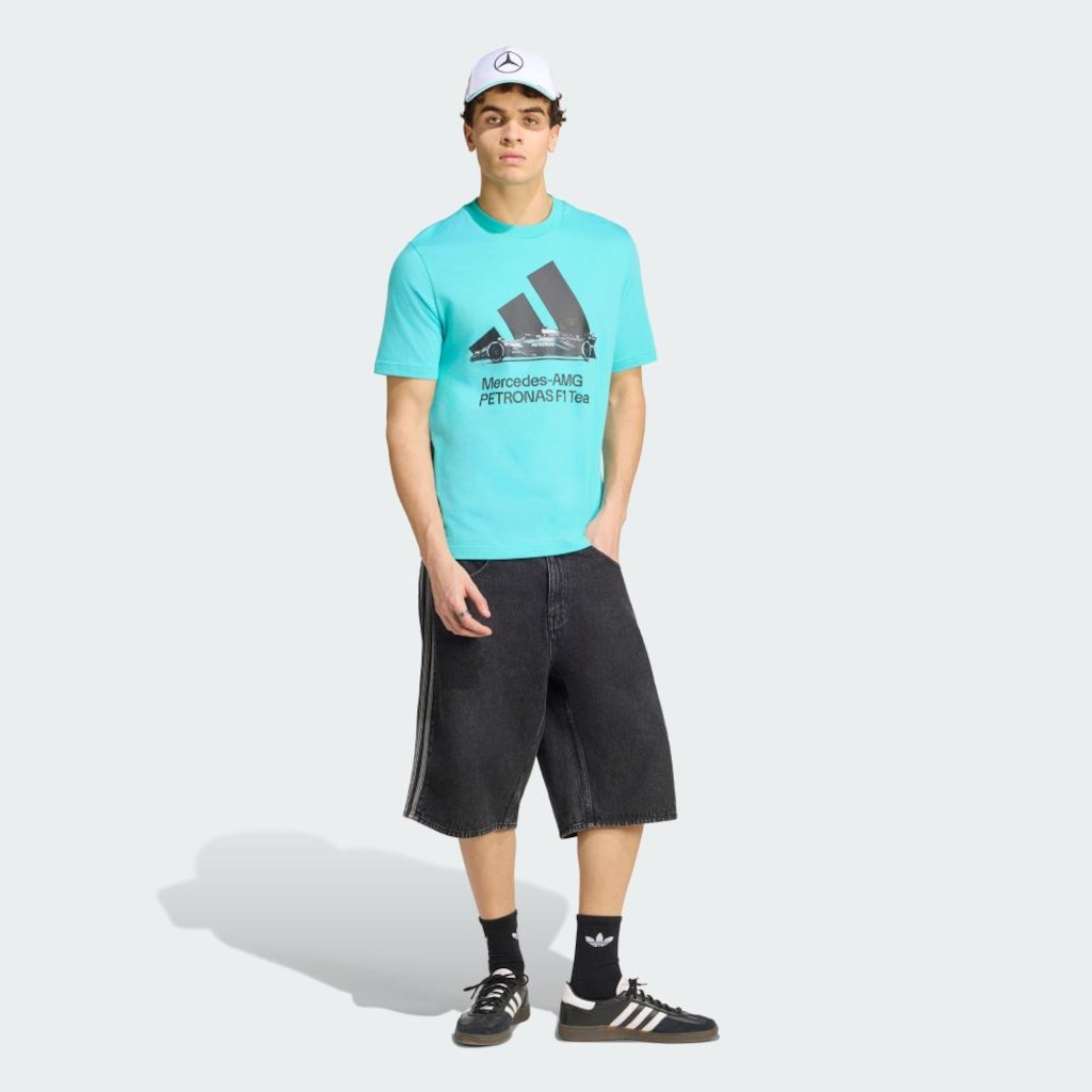 Imagem 4 do produto Camiseta adidas Mercedes - AMG Petronas F1 Team Masculina