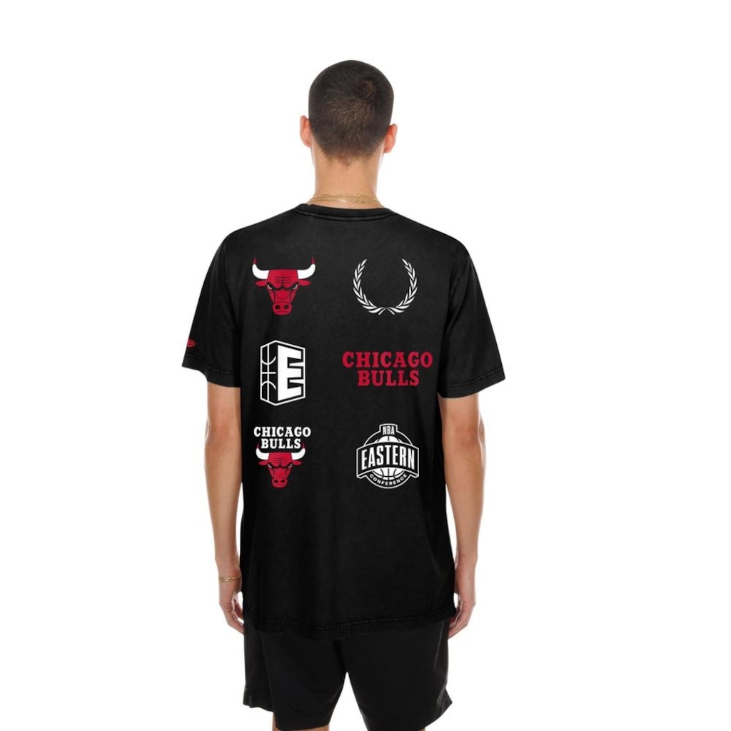 Imagem 3 do produto Camiseta New Era Regular Chicago Bulls New Era Masculina