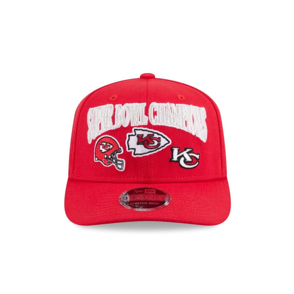 Imagem 2 do produto Boné New Era 9SEVENTY Stretch Snap Kansas City Chiefs Masculino