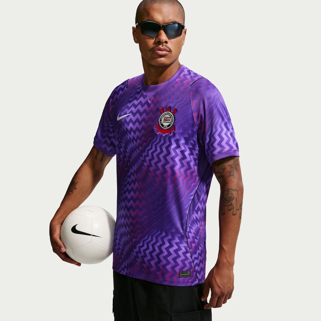Imagem 2 do produto Camisa de Goleiro do Corinthians 2026/27 Nike Torcedor Pro Masculina