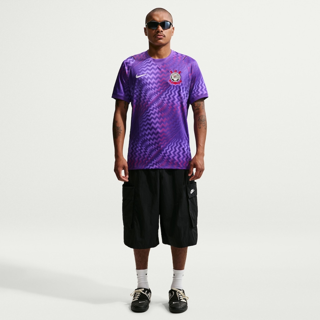 Imagem 3 do produto Camisa de Goleiro do Corinthians 2026/27 Nike Torcedor Pro Masculina