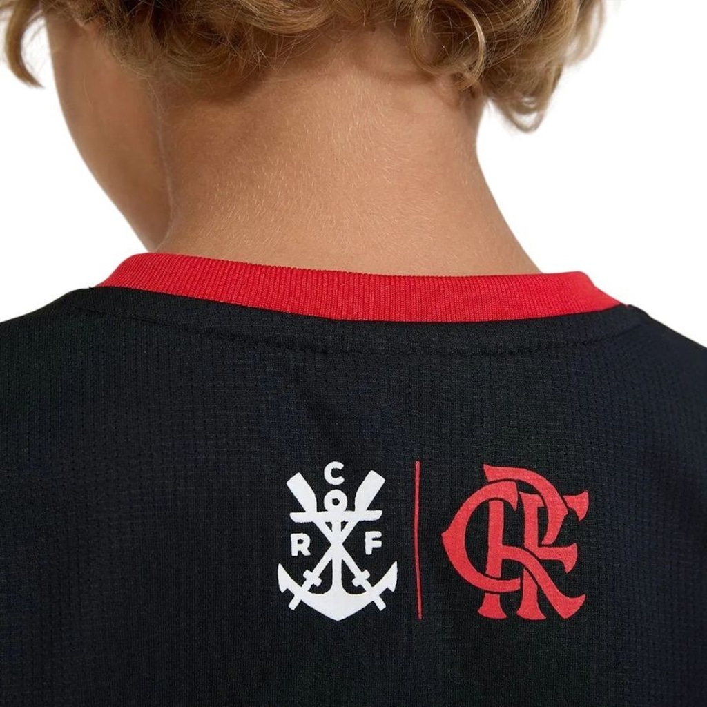 Imagem 4 do produto Camiseta do Flamengo Emoção Braziline - Infantil