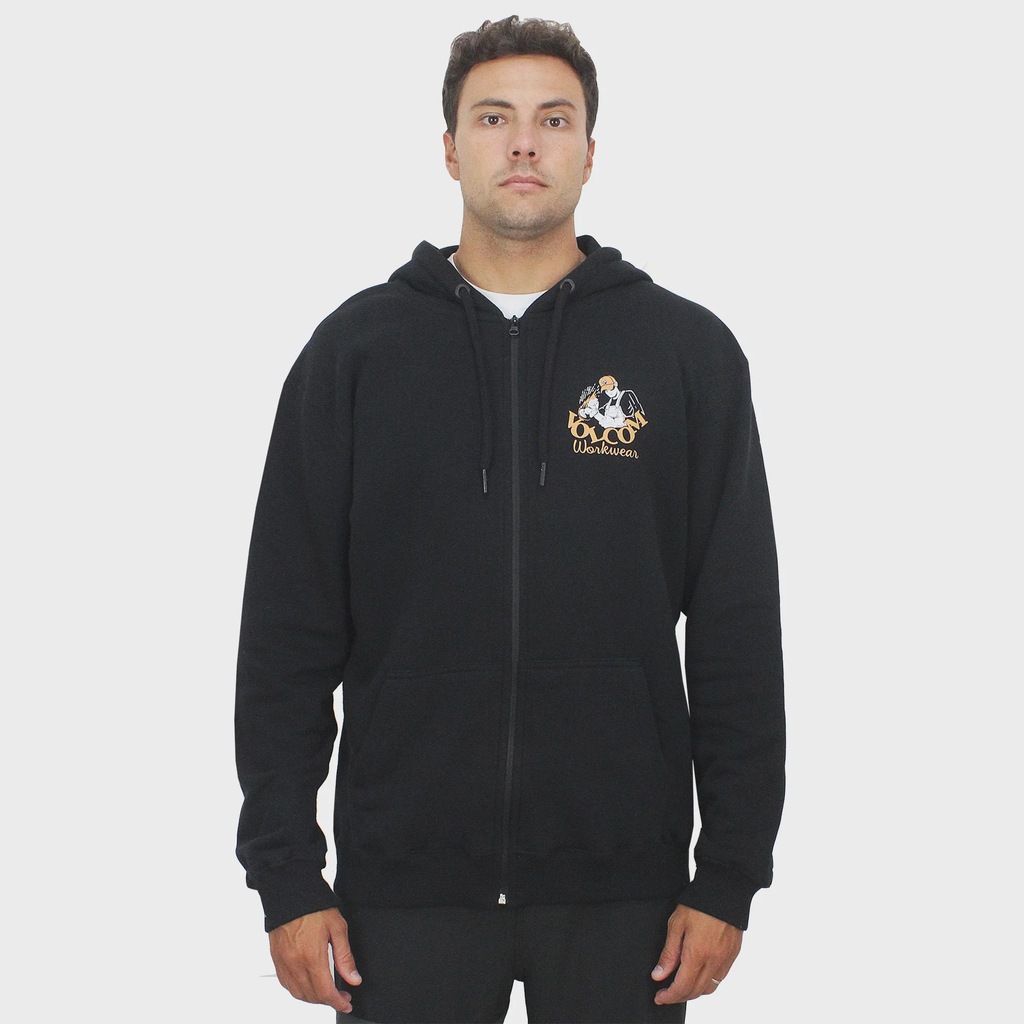 Imagem 3 do produto Moletom Volcom Canguru Grindit - Masculino