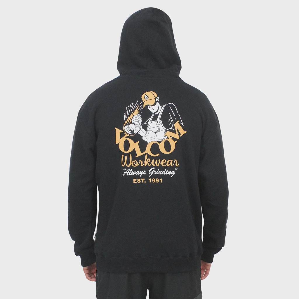 Imagem 4 do produto Moletom Volcom Canguru Grindit - Masculino