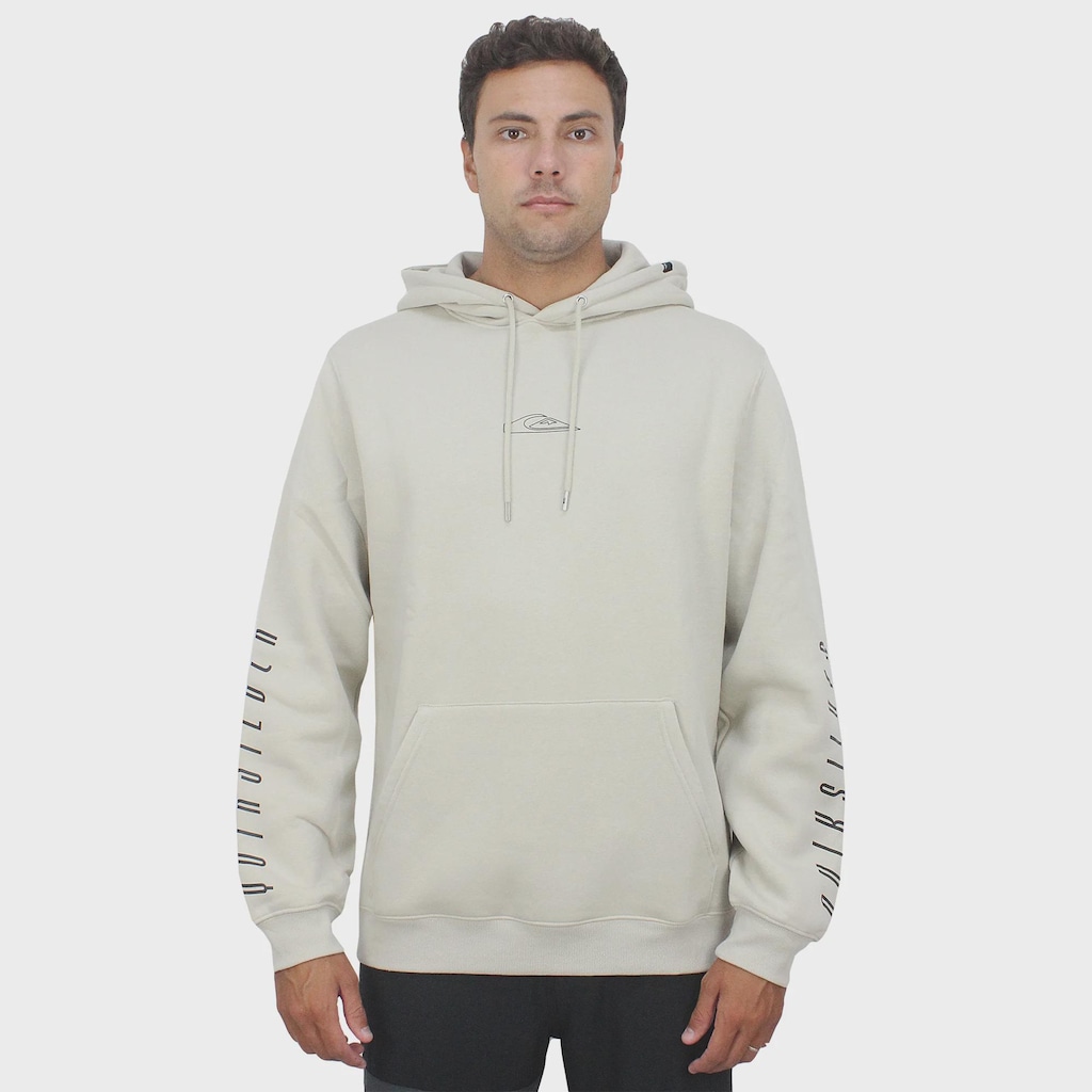 Imagem 2 do produto Moletom Quiksilver Action Sand Importado - Masculino