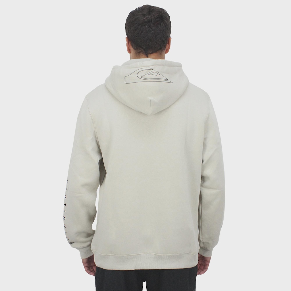 Imagem 4 do produto Moletom Quiksilver Action Sand Importado - Masculino