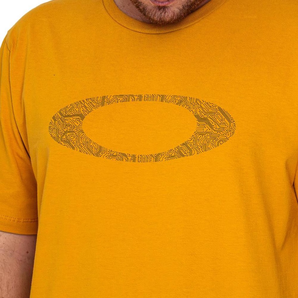 Imagem 3 do produto Camiseta Oakley Ellipse Motherboard WT26 Masculina Auburn