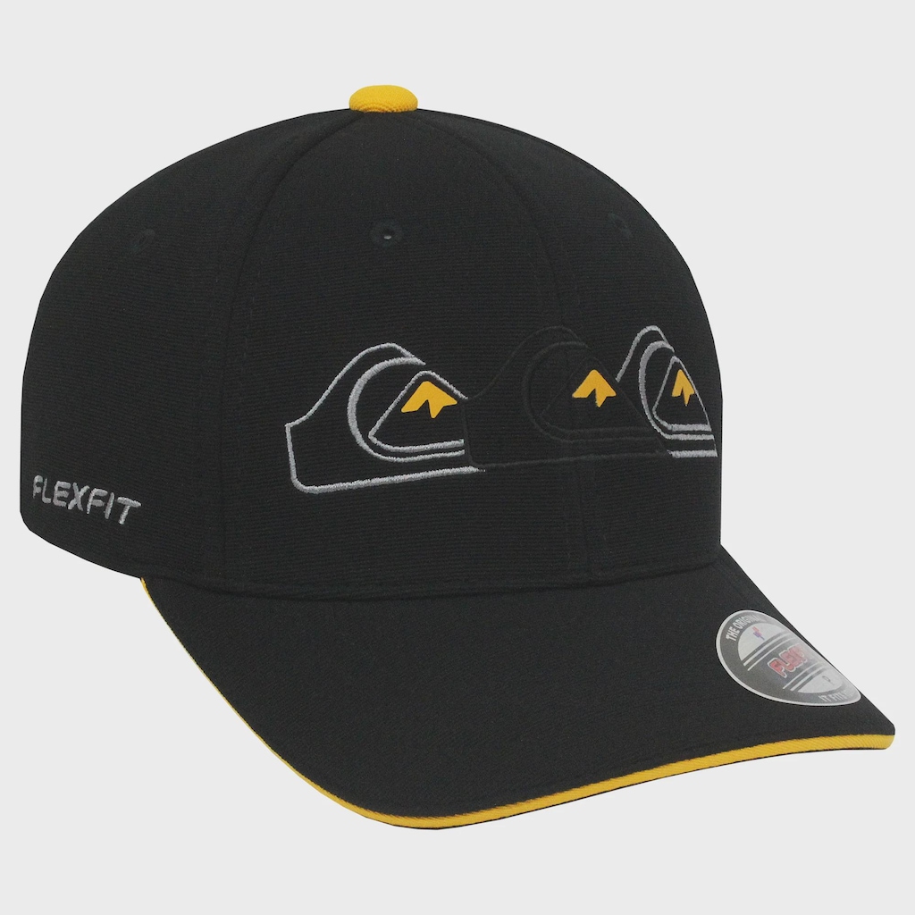 Imagem 3 do produto Boné Unissex Quiksilver Emb Three Logo - Aba Curva