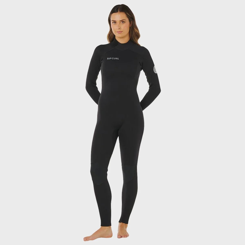 Imagem 2 do produto Long John Rip Curl Trad Feminino Back Zip Black - 3/2mm