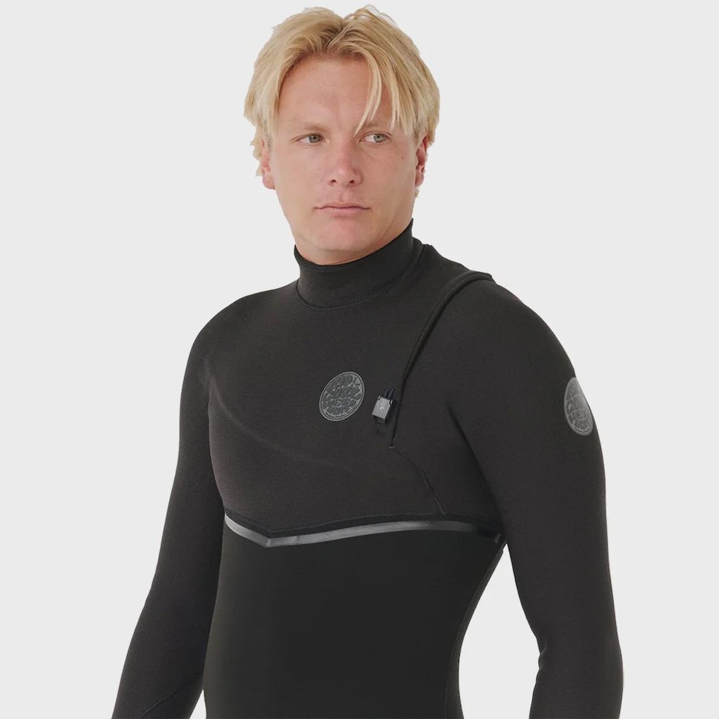 Imagem 3 do produto Long John Rip Curl E-Bomb Zip Free Black Masculino - 2/2 mm