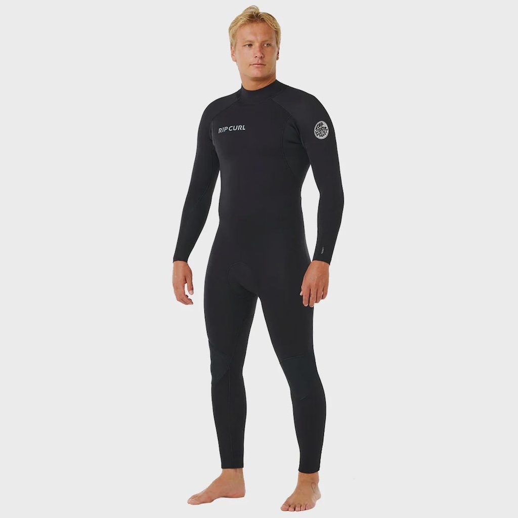 Imagem 2 do produto Long John Rip Curl Trad Masculino Back Zip Black - 3/2mm