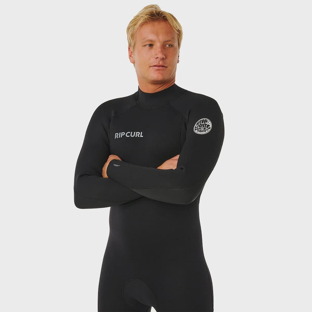 Imagem 3 do produto Long John Rip Curl Trad Masculino Back Zip Black - 3/2mm