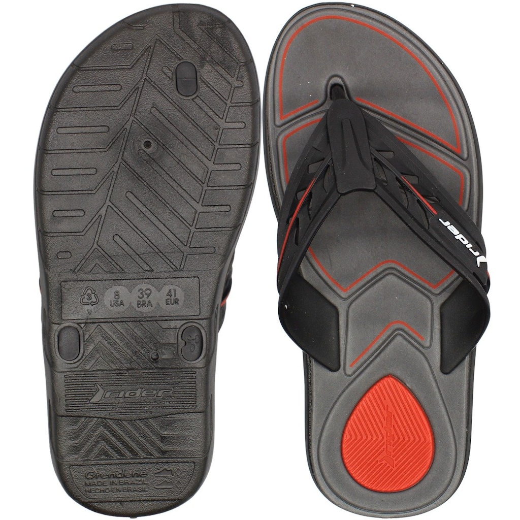 Imagem 3 do produto Chinelo de Dedo Rider Motion Confort Tira Vazada Masculino